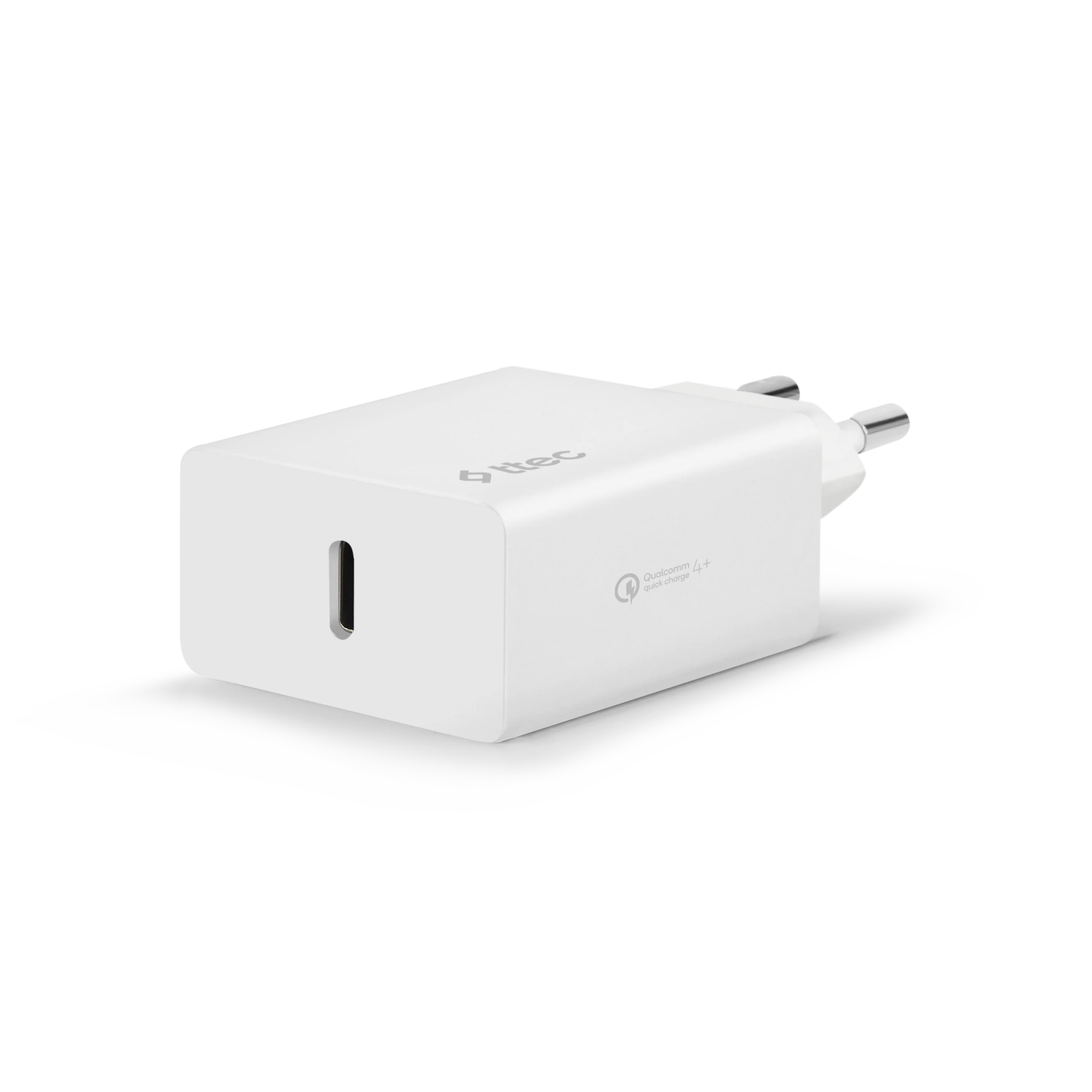Адаптер ttec SmartCharger PD Travel Charger , 18W - Бял