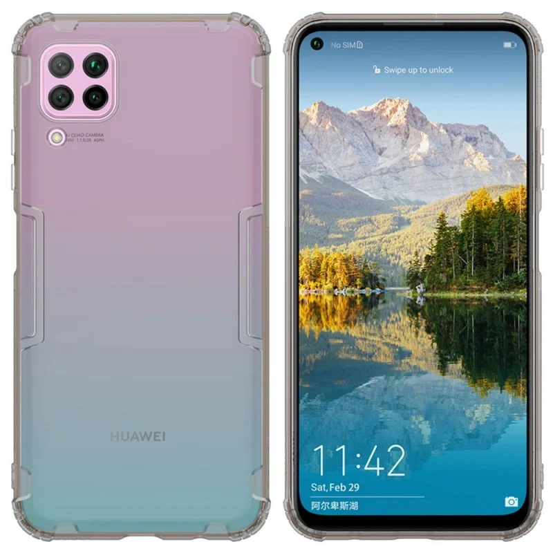 Гръб Nillkin Nature за Huawei/ Honor P40 Lite  Сив...