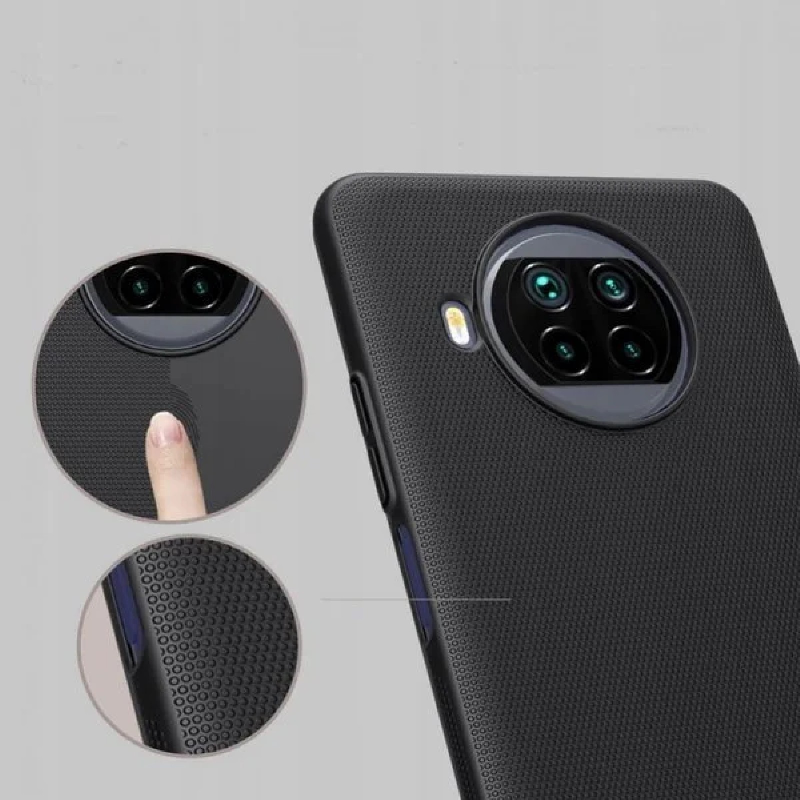Гръб Nillkin Super frosted shiled hard за Xiaomi Mi 10T lite 5G - Черен