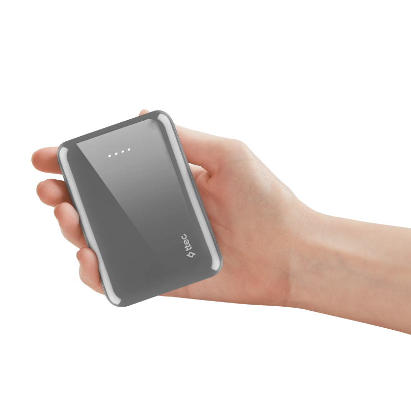 Външна батерия ttec ReCharger 10.000mAh Universal Mobile Charger - Сива