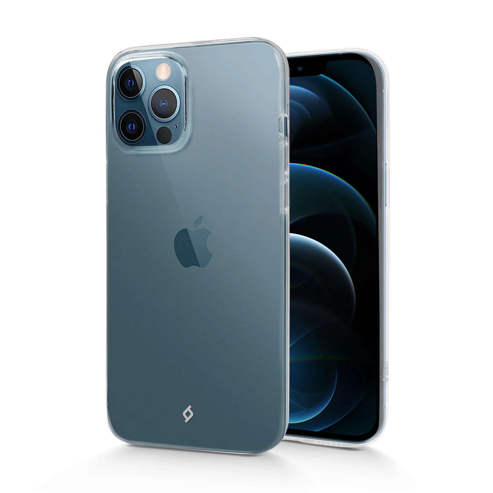 Гръб ttec SuperSlim за Apple iPhone 12 Pro Max Прозрачен