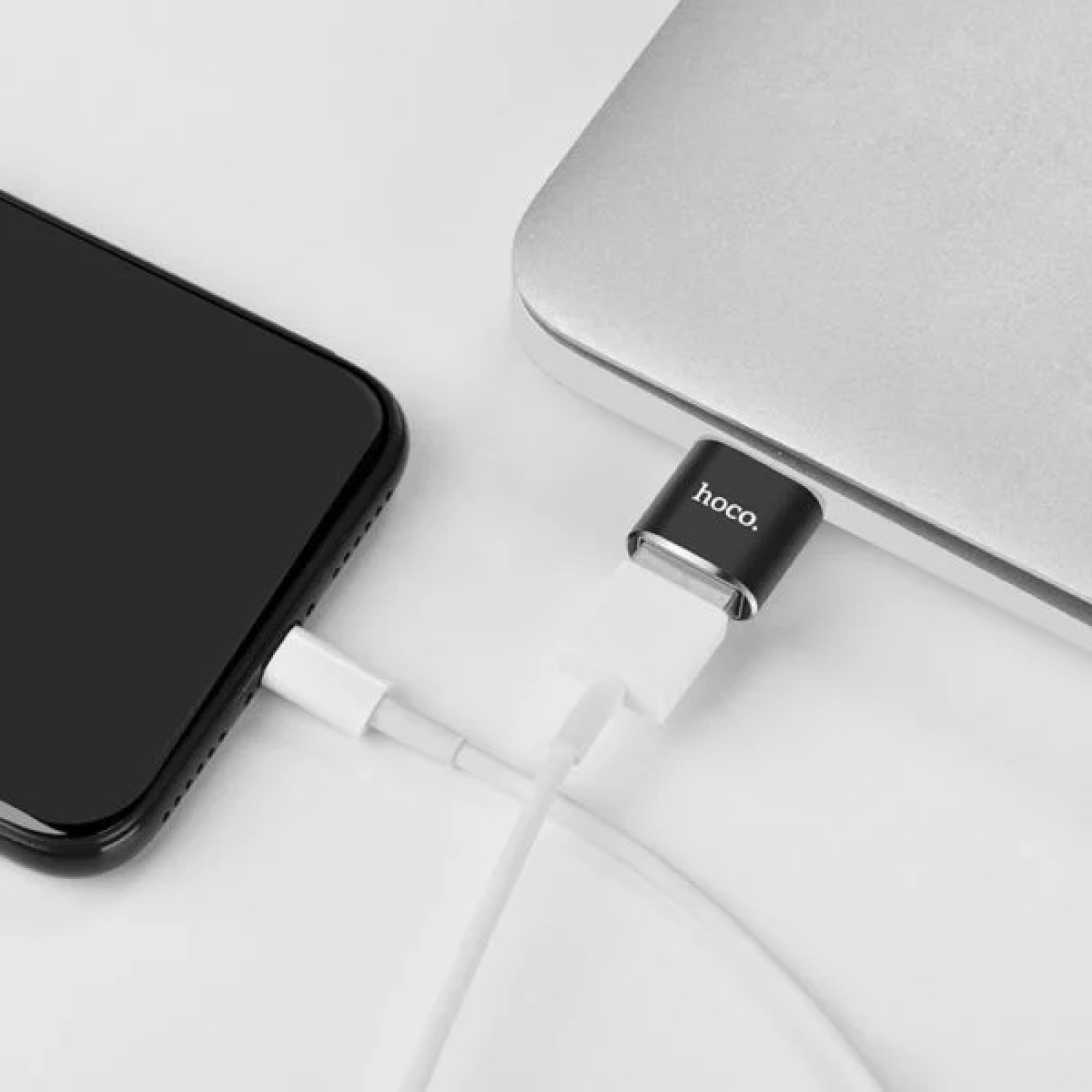 Адаптер UA5 Type-C to USB converter OTG - Черен