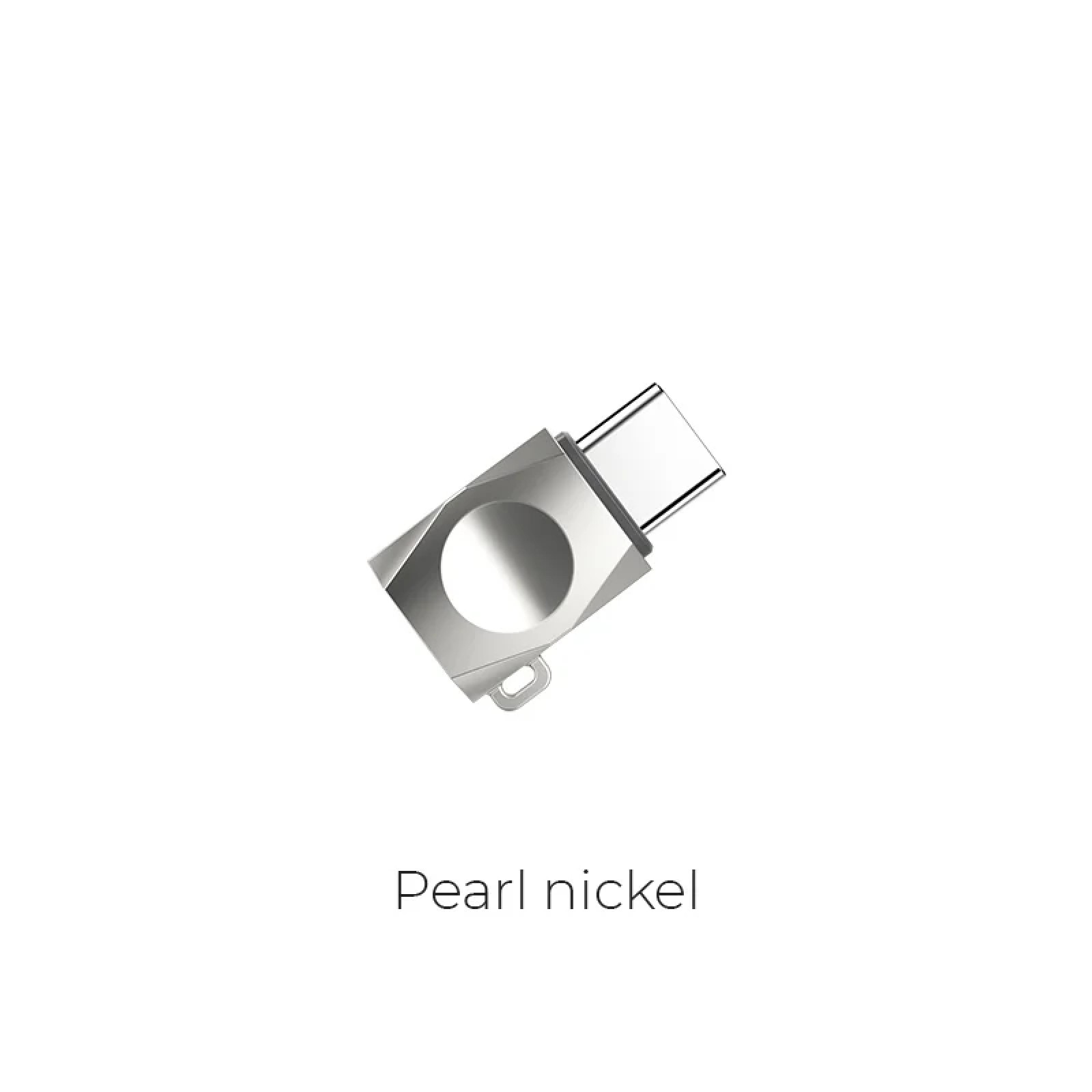 Адаптер UA8  micro USB to type-c - Перлено бял
