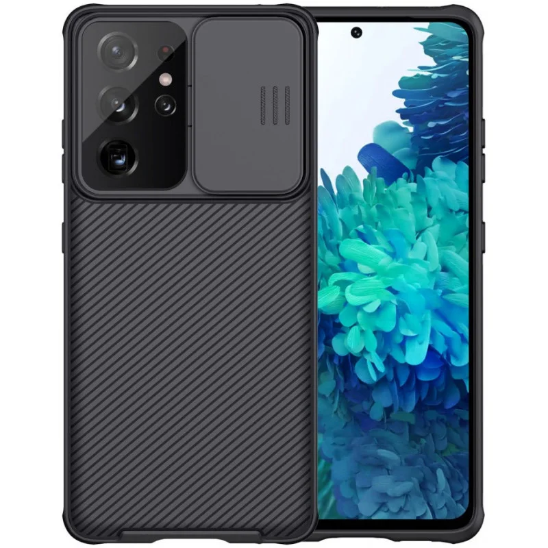 Гръб Nillkin Camshield pro за Samsung S21 Ultra - Черен Гръб Nillkin Camshield pro за Samsung S21 Ultra - Черен